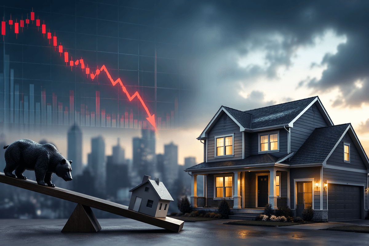 How Real Estate Gets Impacted By A Decline In Stock Prices