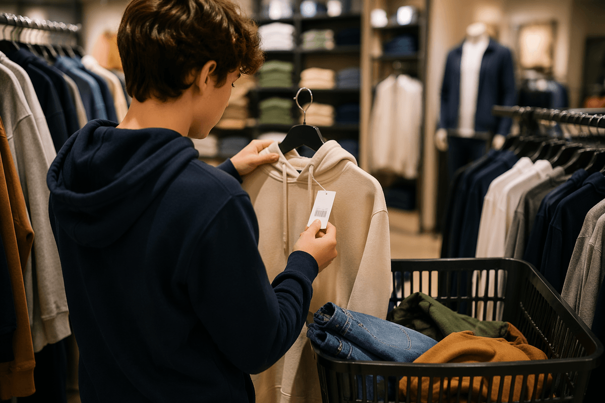 The Advantages Of Having Teens Do Their Own Clothes Shopping